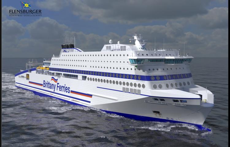 Brittany Ferries confirms order for LNG-powered ferry