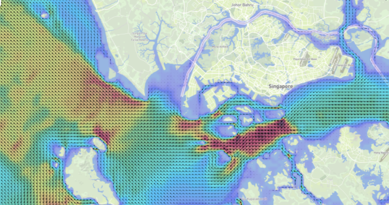 Singapore Malacca Straits Currents