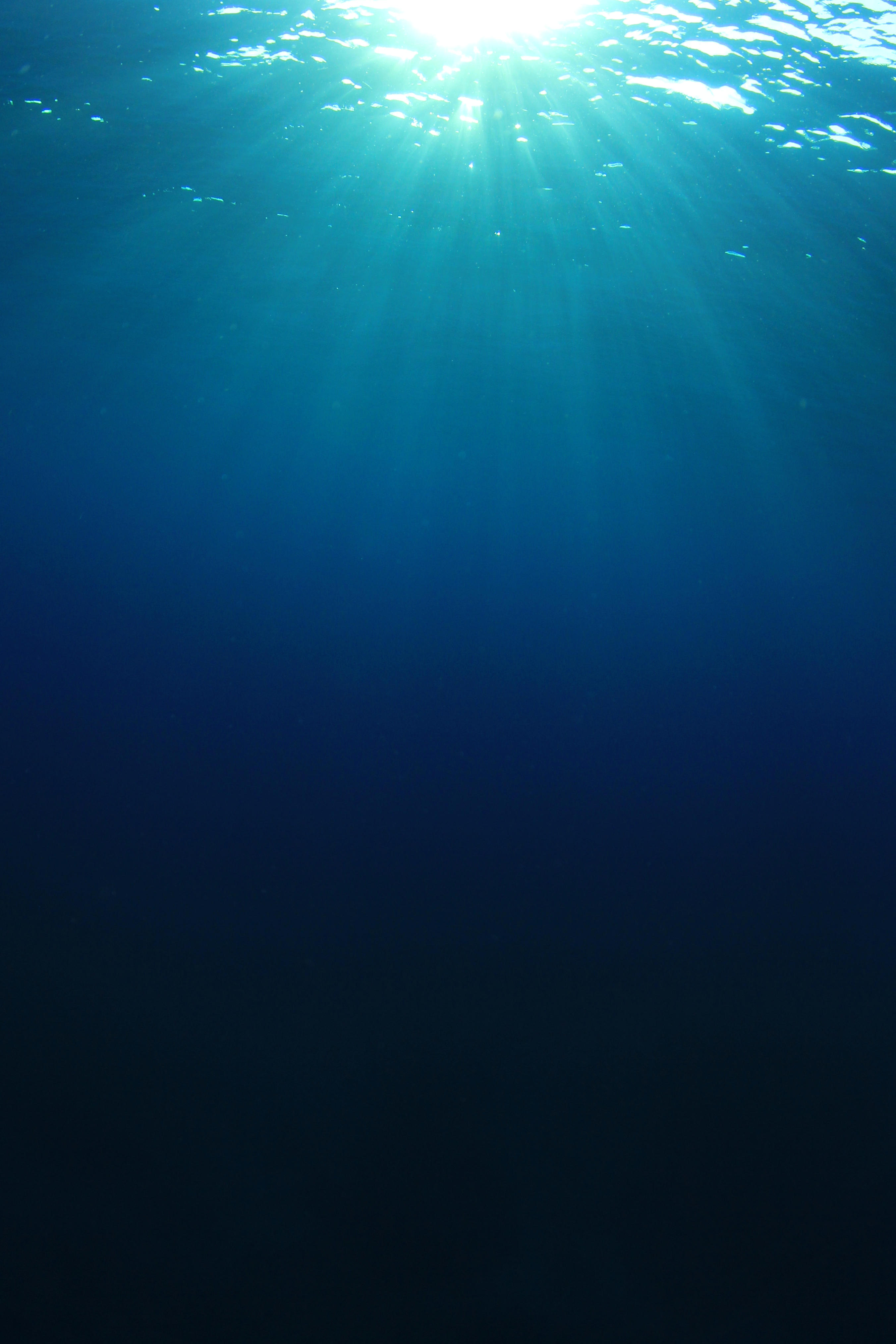 Underwater abstract blue ocean background -