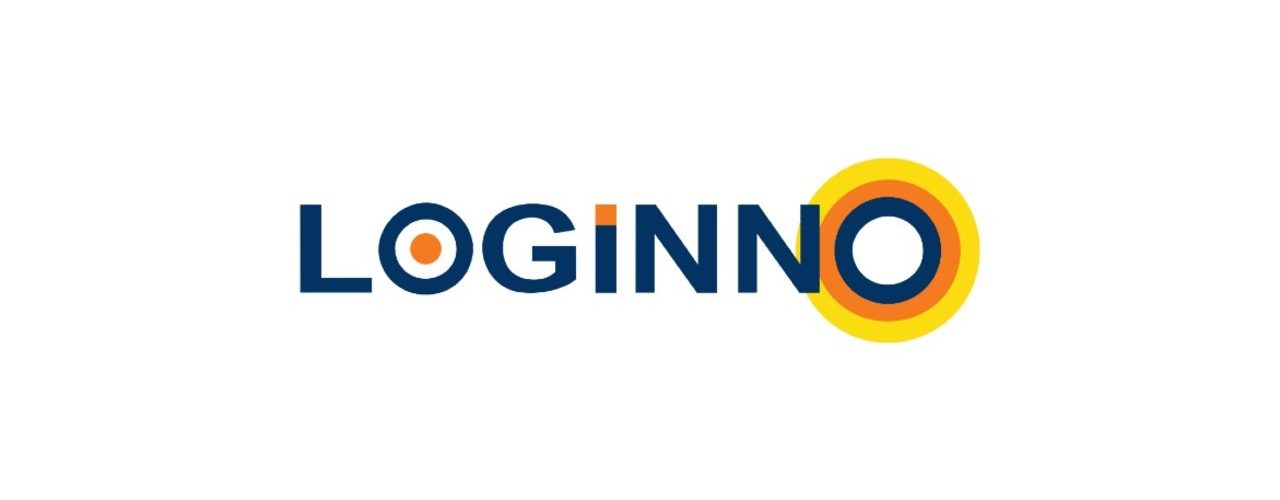 Loginno logo white border