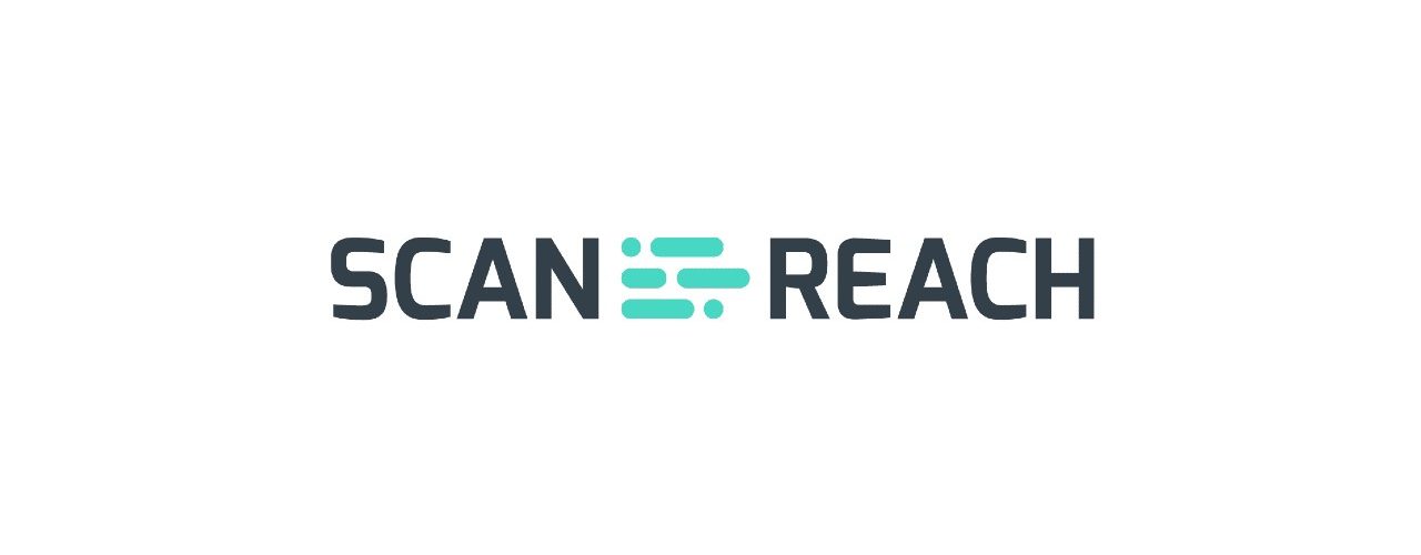 Scanreach logo white border