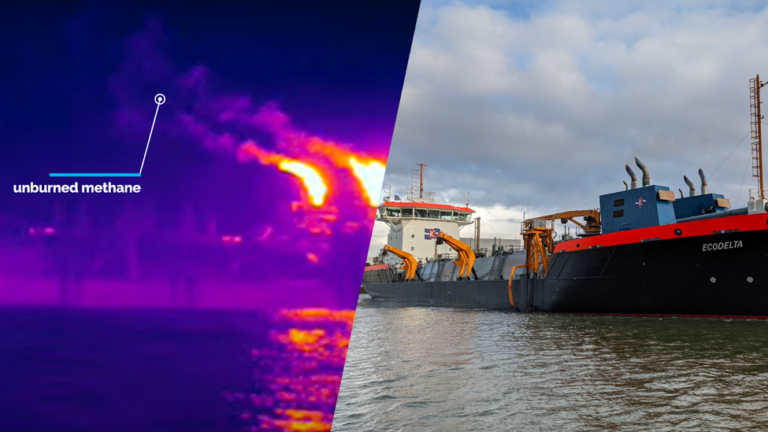 Methane slip: T&E targets LNG-powered shipping with infra-red cameras